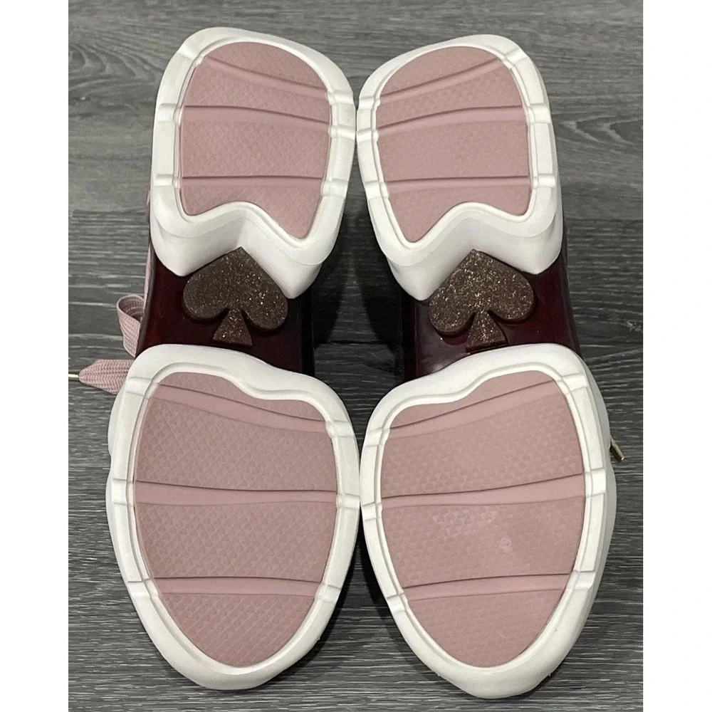 Kate Spade New York Cloud S3501001 Slip-On Sneacker Multi Pink‎ Women's 10M New